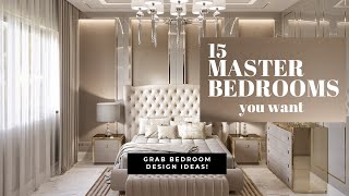 15 luxury master bedroom interior designs & latest decorating ...