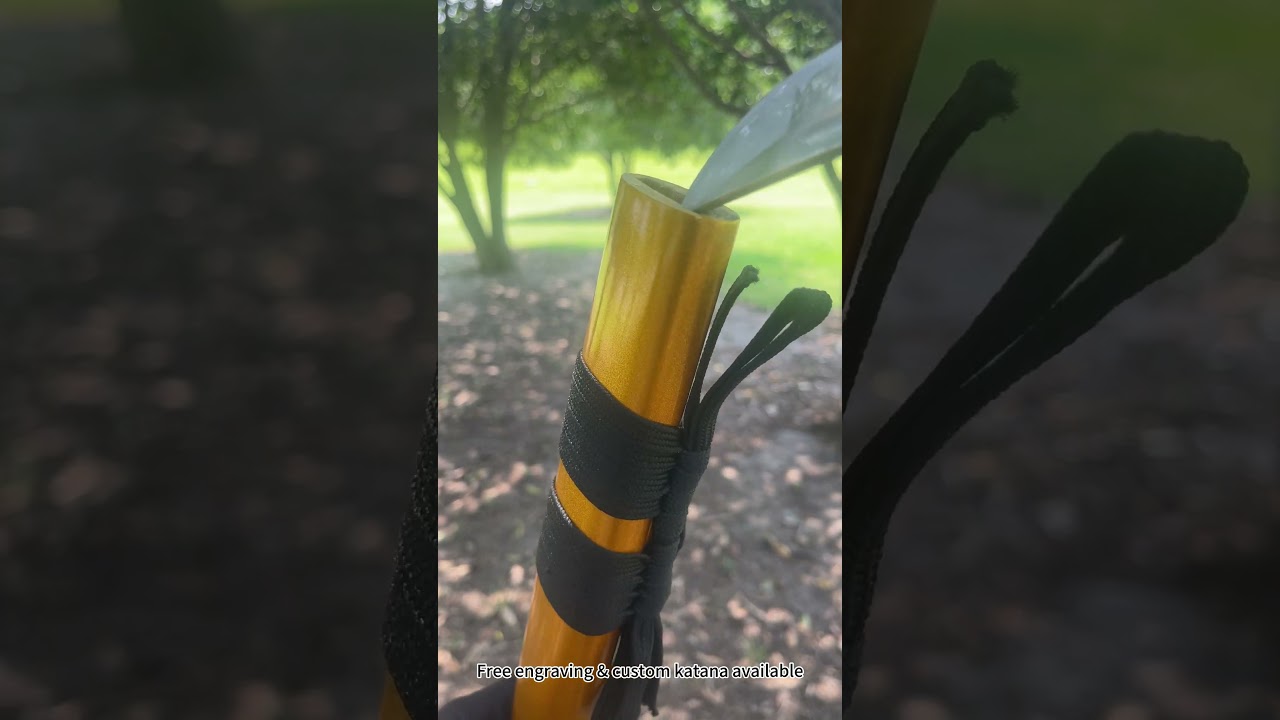 Forest Viper Gold Katana – Perfect for the Stealth Collector 🌿✨ 