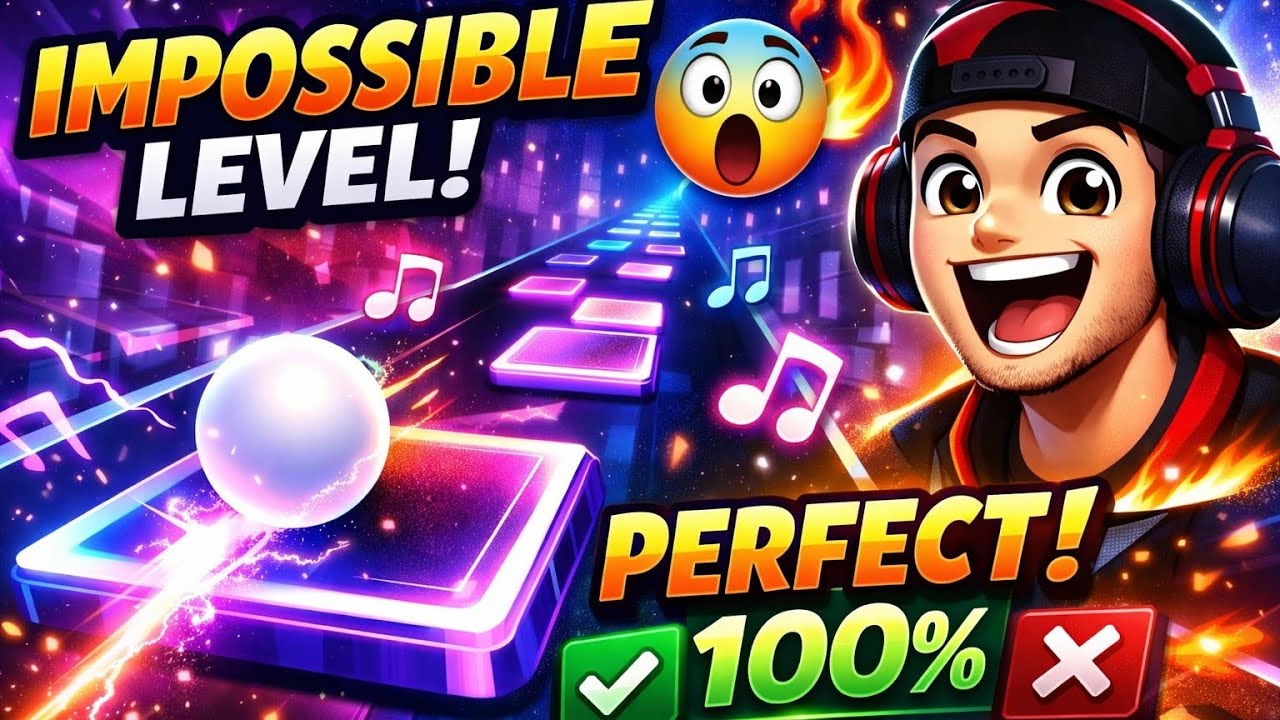 99% Players FAIL This Tiles Hop Level 😱 | Perfect Run Challenge