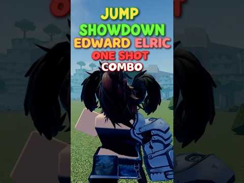 Edward Elric ONE SHOT COMBO (Jump Showdown) #jumpshowdown #roblox
