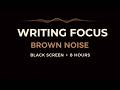 Fall Asleep Faster with This 8 Hour Brown Noise Black Screen