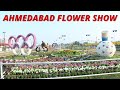 Flower Show at Sabarmati Riverfront in Ahmedabad, Gujarat