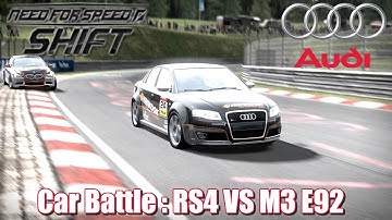 Retro Racing Games : Need For Speed Shift - Car Battle : RS4 VS M3 E92