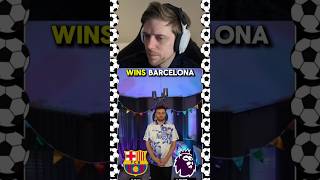 PRIME Barca vs Premier League! #premierleague #barca #championsleague
