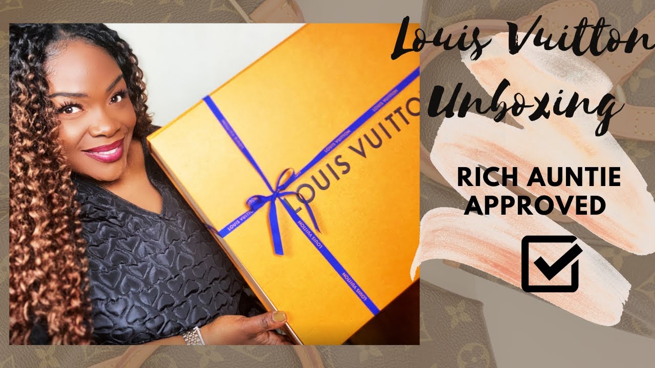LOUIS VUITTON UNBOXING || RICH AUNTIE APPROVED || DOUBLEXLUXXE