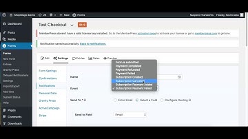 Setting Up Notificatios for Gravity Press