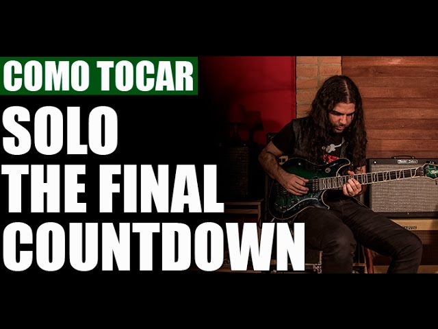 Rodrigo Flausino - COMO TOCAR - solo The Final Countdown class=