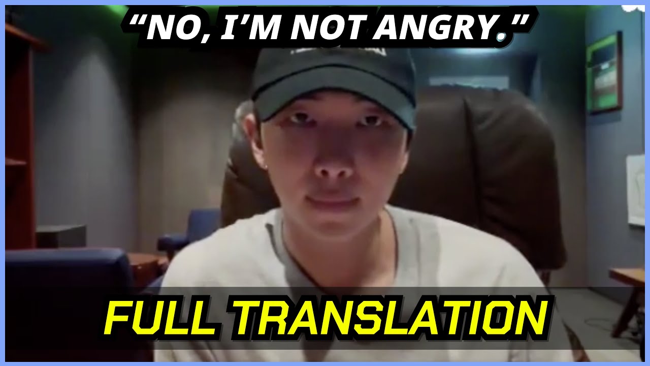 What BTS RM Really Said on Weverse Live 20251113 (Full Translation & Reaction)