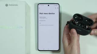 Motorola Edge 60 Fusion: How to Pair Earbuds (Connect Earbuds) screenshot 4