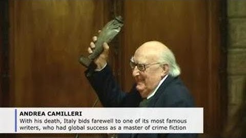 Andrea Camilleri, the mind behind Montalbano, dies at 93