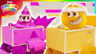 Diversión súper veloz con el Equipo de Impresión|Compilación para aprender los colores |Colourblocks