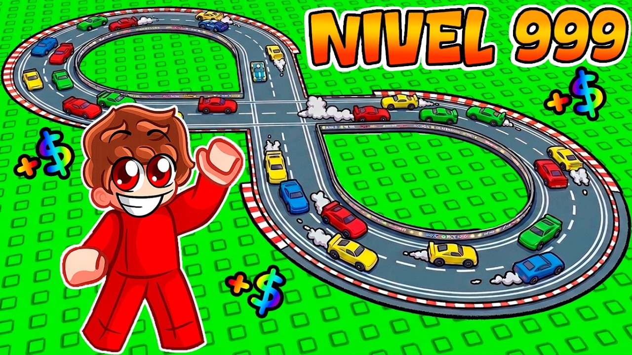 Construí un CIRCUITO de COCHES INFINITOS para Soprender a Mis amigos en Roblox!