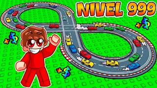 Construí un CIRCUITO de COCHES INFINITOS para Soprender a Mis amigos en Roblox!