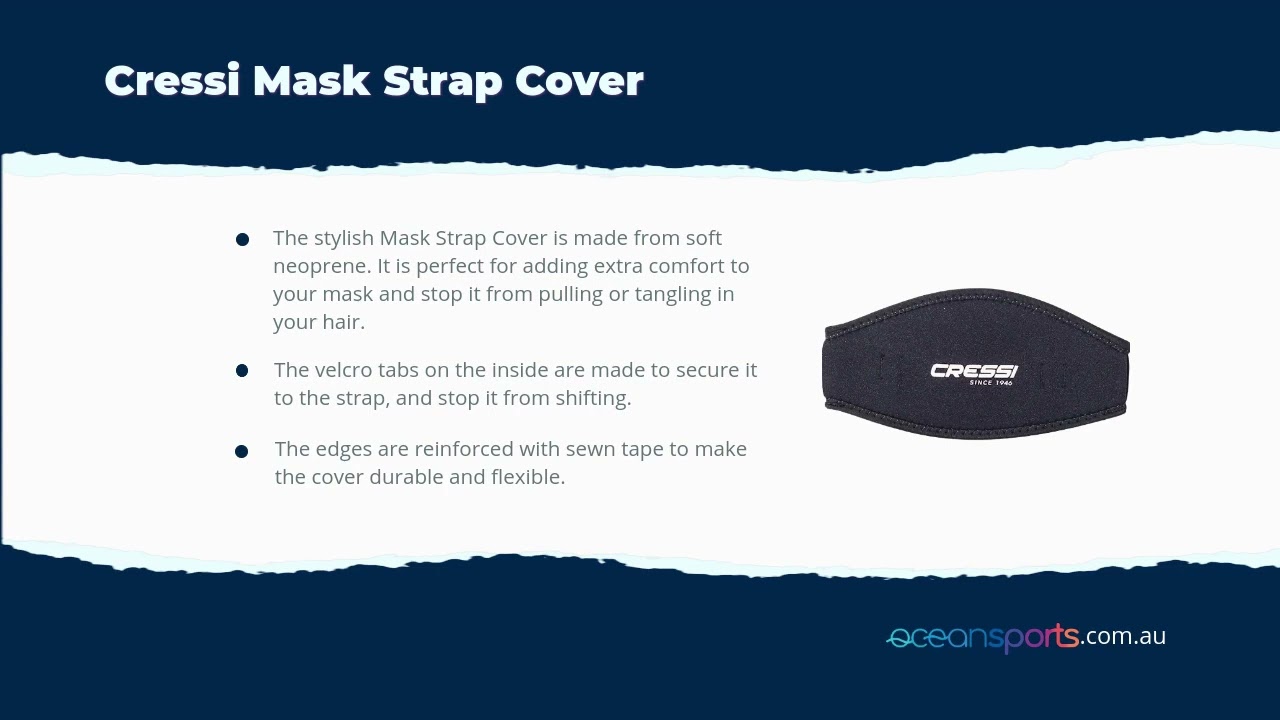 Cressi Mask Strap Cover