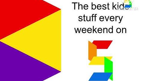 Channel 5 Egirpia Kids Strand Weekend Promo and Idents (2001)