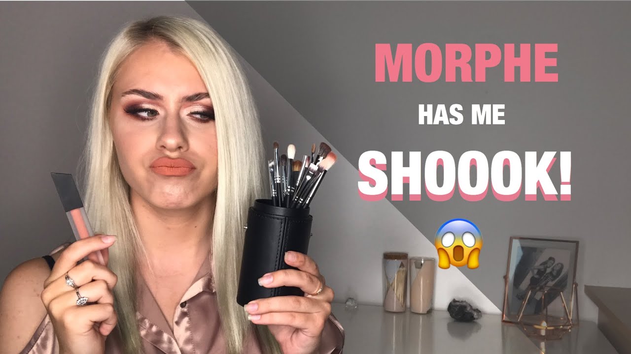 JAMES CHARLES X MORPHE BRUSH REVIEW | MONIKA BEAUTY