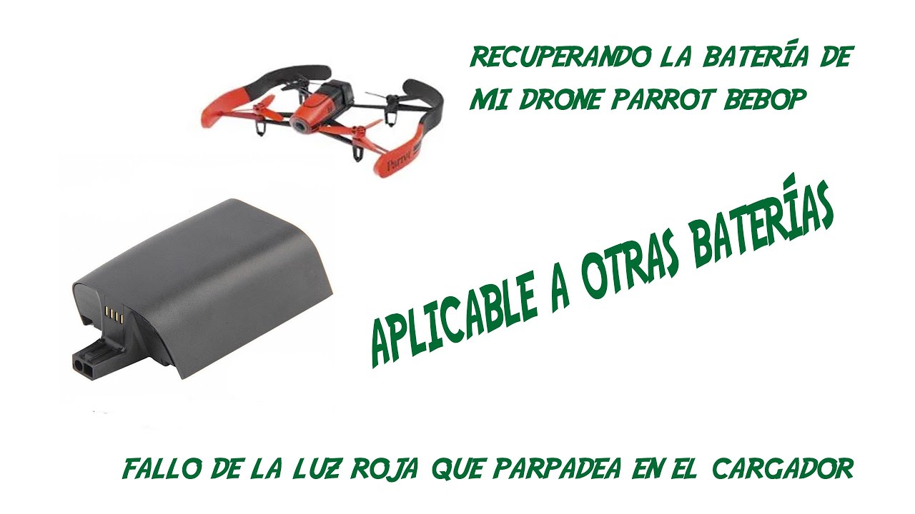 Batería De Repuesto 3100mAh 11.1V Para Parrot Bebop 2 – Compatible Con Drone Y Quadcopter