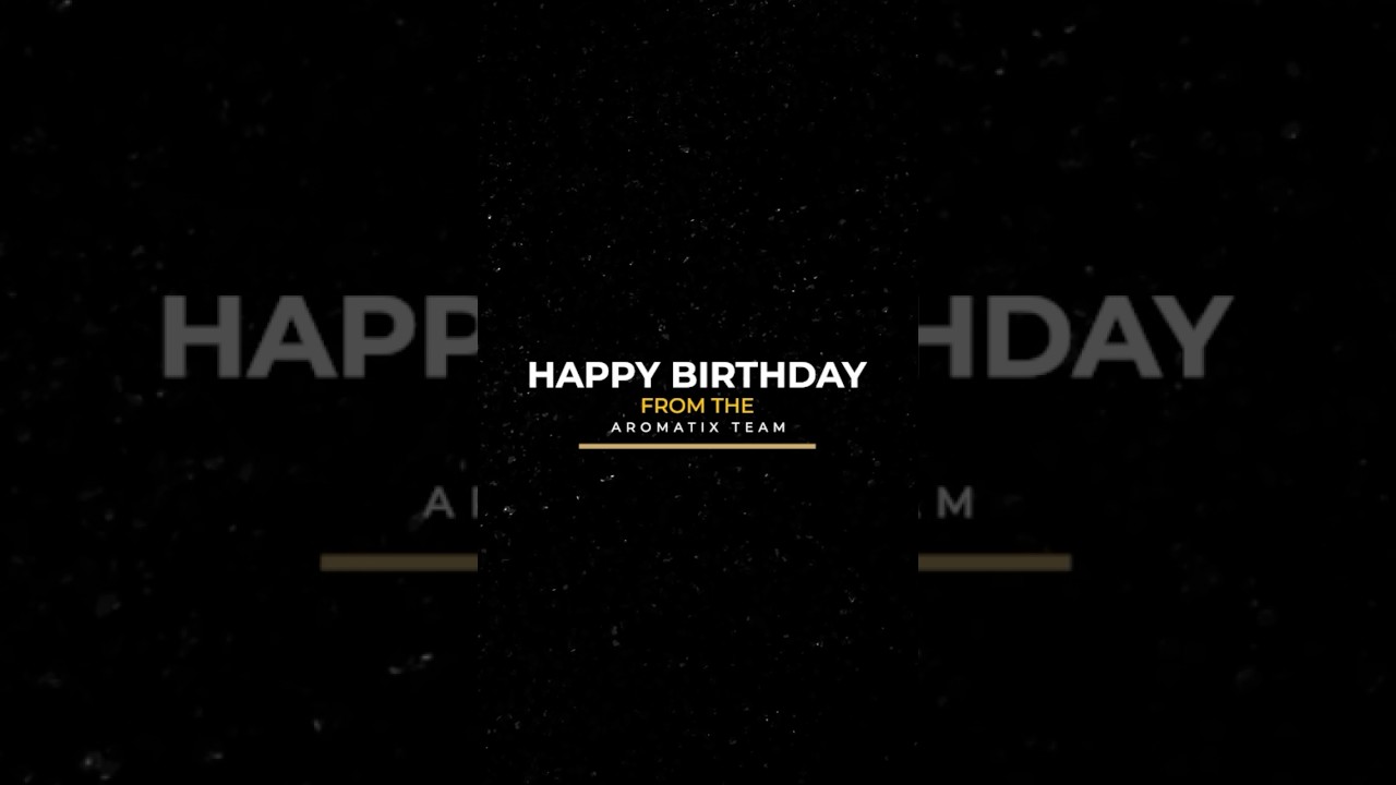 Surprise 🎉 Today the Aromatix team is posting to wish Muneeb aka Aromatix a very Happy Bday!!