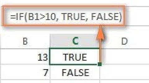 True False Function In Microsoft Excel | True False Formula In Excel| Excel Tutorial Series