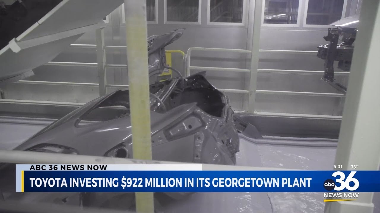 Toyota investing $944 million in its Georgetown plant