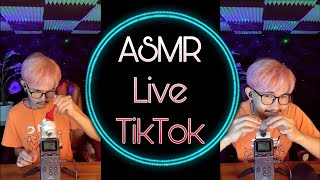 ASMR Live TikTok | แคะหูลูบหู เกาไมค์ ด้วยไมค์ตัวใหม่ 🤤| Ear Cleaning