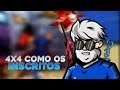 🔥 FREE FIRE - 🔥 4X4 DAS FARPAS COLA  - PRO PLAYER DESCONHECIDO🔥X1 COM INSCRITOS