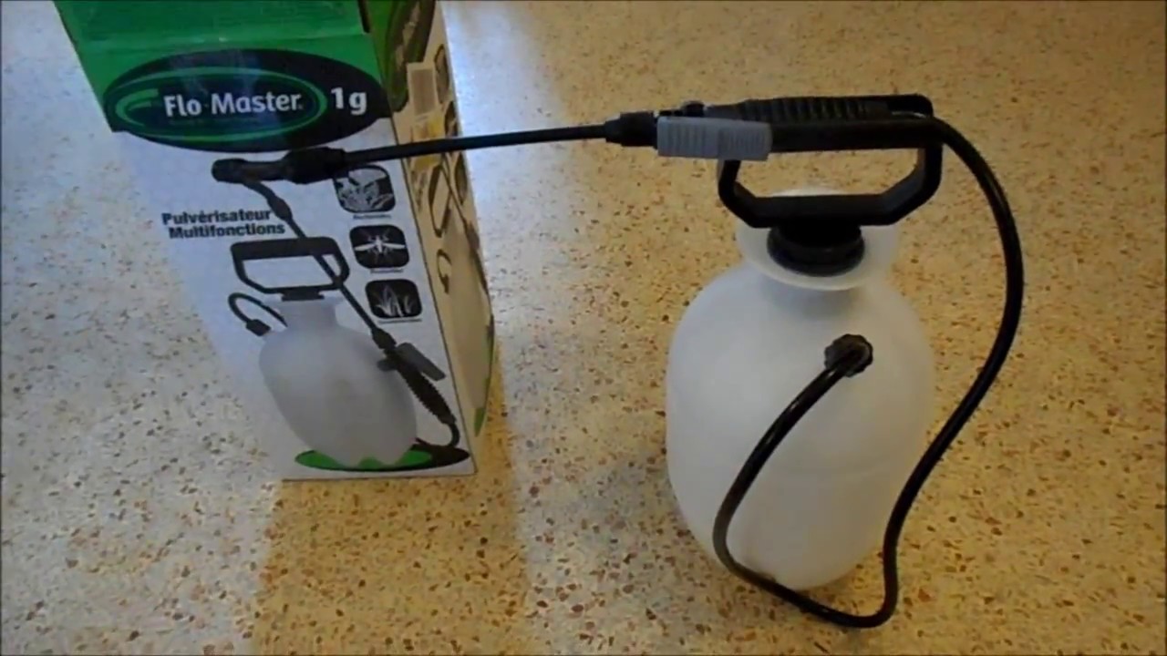 Flo-Master sprayer only sprays air - the fix, quick and cheap - YouTube