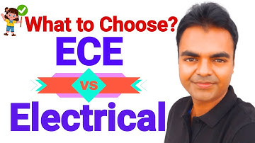 ECE Vs Electrical(EE) Which is Better, Govt Jobs, Future Scope, Syllabus, Easy or Hard #ece #ee