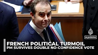 French PM Lecornu survives no-confidence parliament vote, now eyes budget