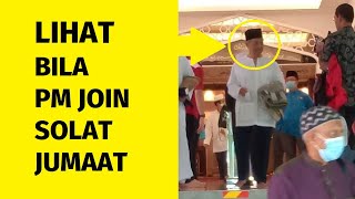 Lihat Bila PM Join Solat Jumaat, Puji Jemaah Patuh SOP