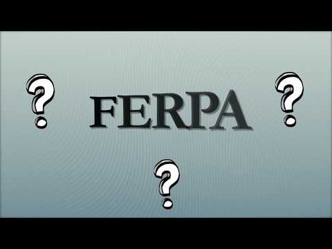 Video: Những thông tin nào được bảo hiểm bởi Ferpa?