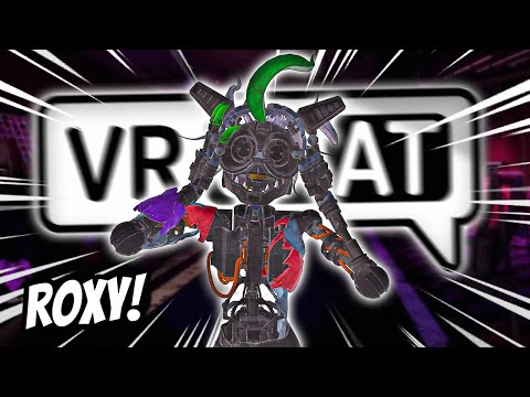 ROXY LOOKS FOR HER EYES IN VRCHAT! - Funny VR Moments (Five Nights At Freddys)