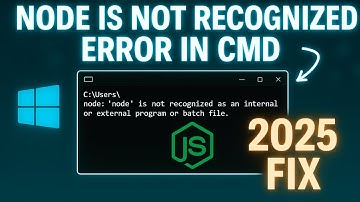 How to Fix ‘Node is Not Recognized’ Error | 2025 Fix
