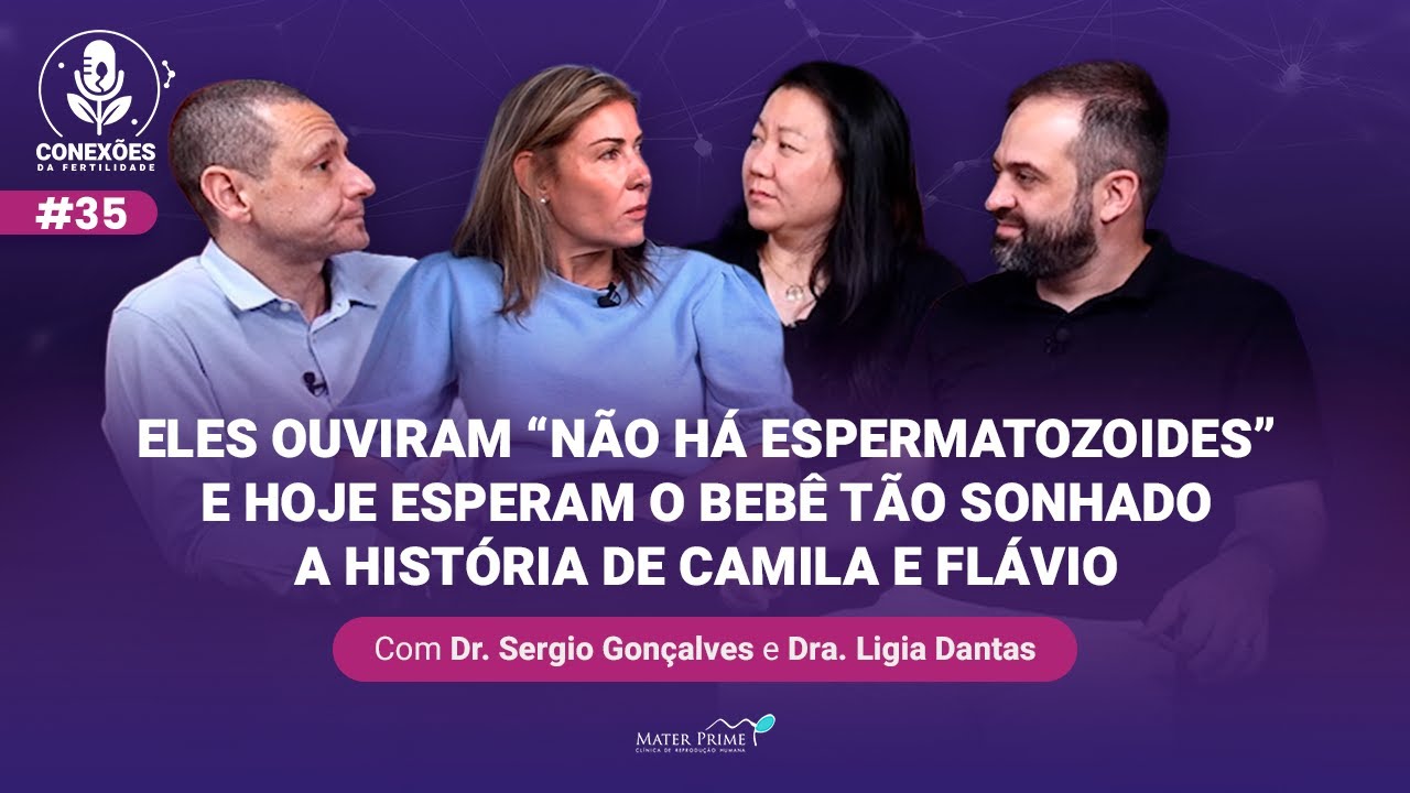 Eles ouviram “não há espermatozoides”; hoje esperam o bebê tão sonhado — história de Camila e Flávio