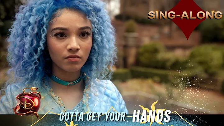 Descendants: The Rise of Red Movie Sing Along 🎶 | Get Your Hands Dirty | @disneychannelmusic