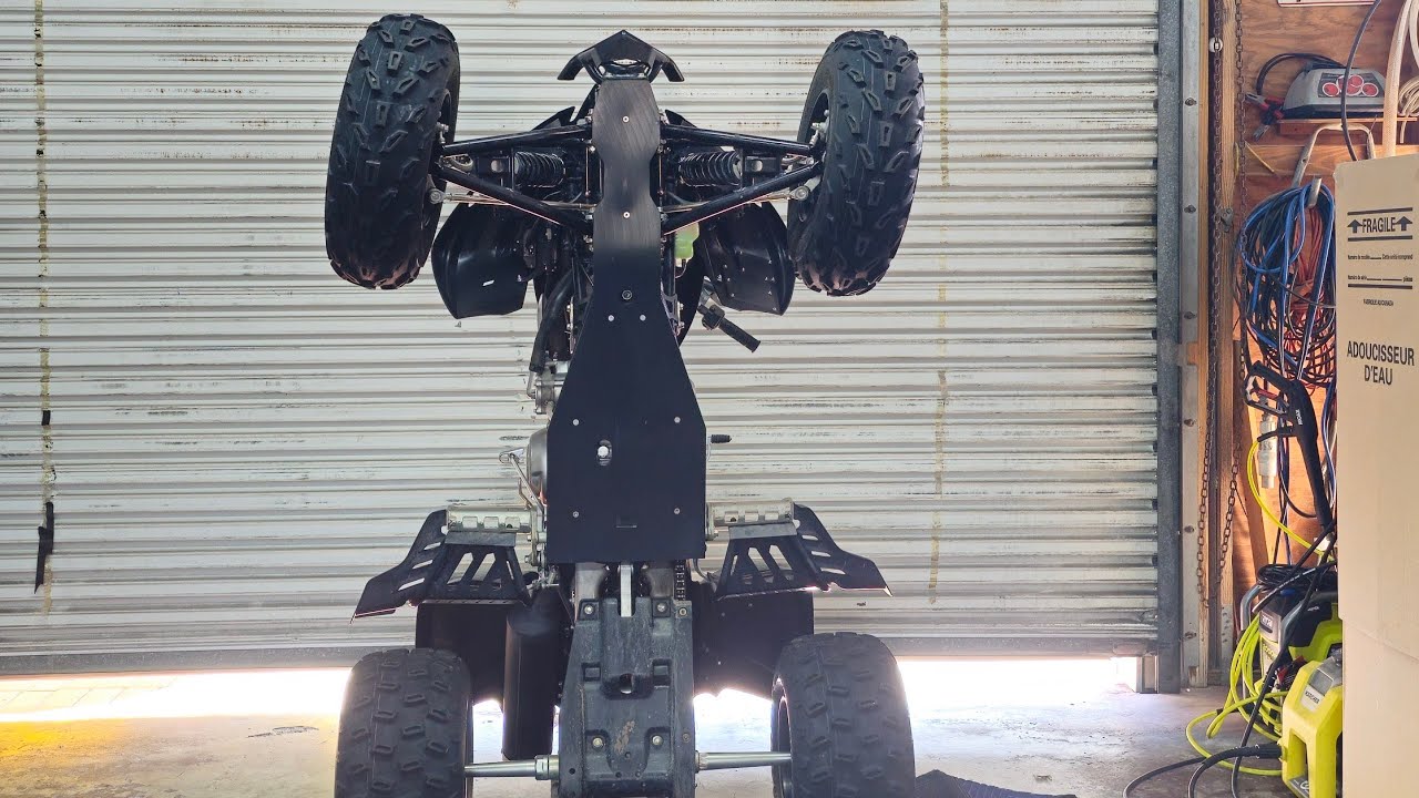 2024 Yamaha Raptor 700R Drw skid plate install/Review YouTube