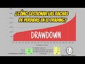 3 METODOS para GESTIONAR LAS RACHAS DE PERDIDAS en el trading? ↘ 🆘  Drawdown 📊