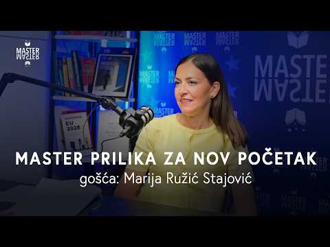 Djeca i mladi u riziku: podrška, inkluzija i nove prilike | Marija Ružić Stajović, MASTER podkast