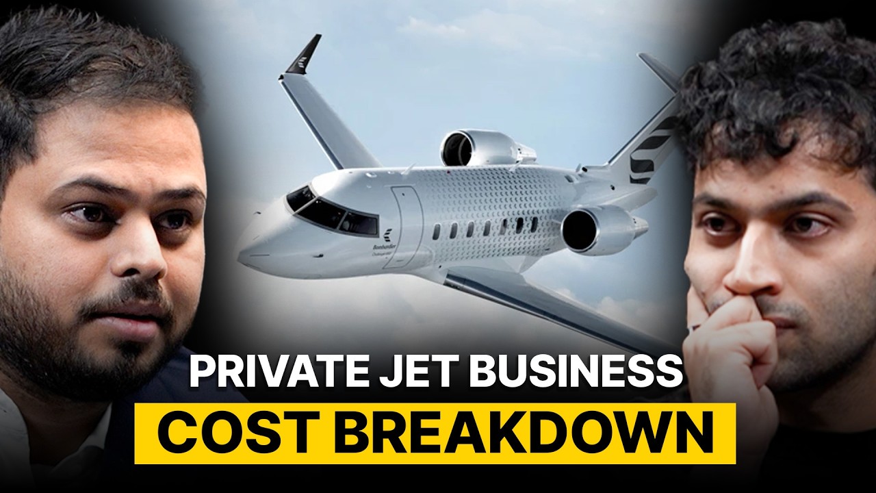 The Real Business Cost Behind Private Jets | JR Airlines | Raj Shamani Clips