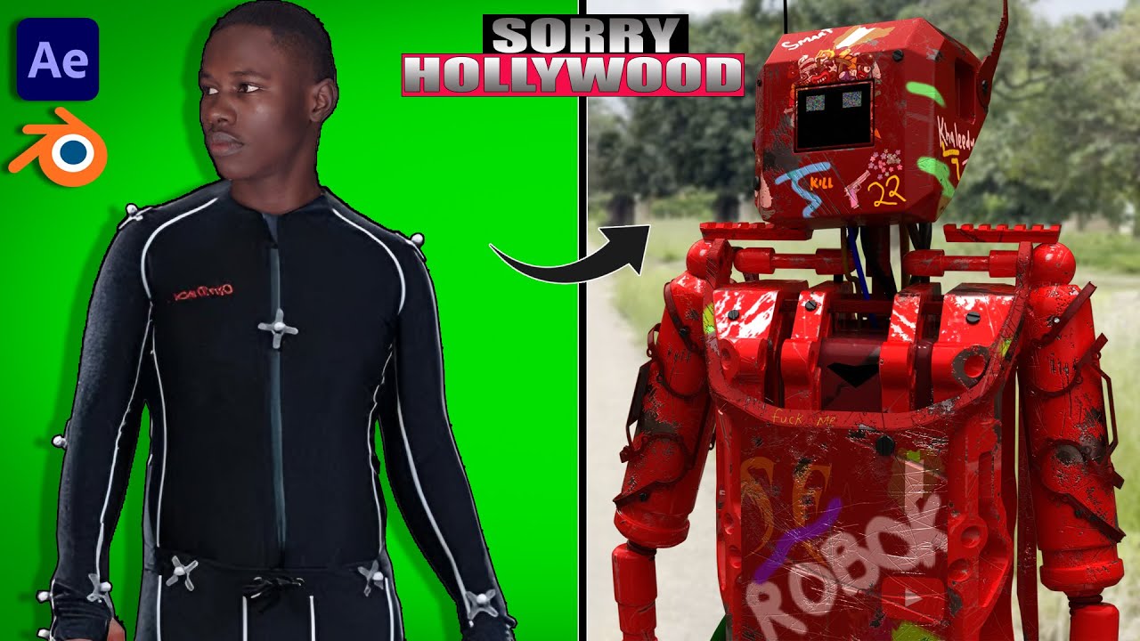 Creating Hollywood-Level Robot VFX with $0 Budget at Home!