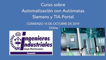 Curso Online: Automatización con autómatas programables SIEMENS y TIA portal