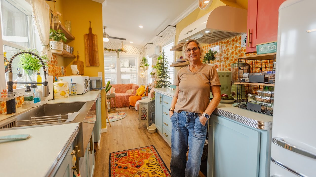 Su pequeña casa con dormitorio en el piso principal: retirada con estilo