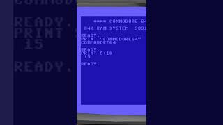 Der PRINT Befehl in C64 Basic #C64 #retrocoding #retrocomputer #coding #basic #shortsmitmarietta