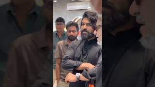 ram charan in bucchi babu in cinema shooting time #ramcharan #bucchi #rc16movie #yt #ytshorts