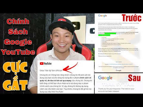 Cập Nhật Chính Sách Mới Của YouTube Google và Cách Khắc Phục