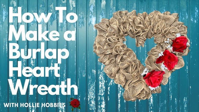 Dollar Tree Wire Heart Wreath Form – Lizzy & Erin