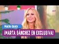 Entrevista a Marta Sánchez - Mucho Gusto 2016