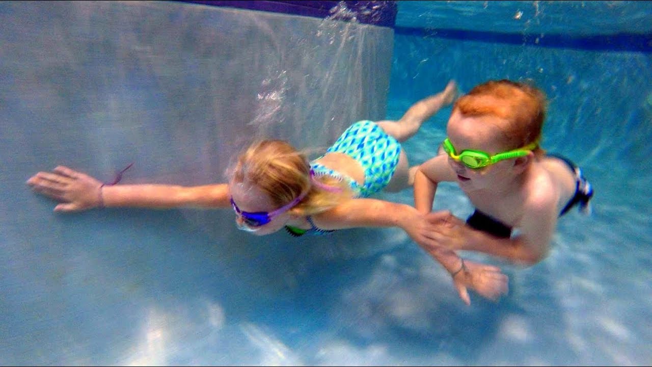 Swimming With Goggles