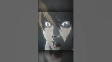The only time Light cried in Death Note | #shorts #deathnote #anime #lightyagami #shinigami