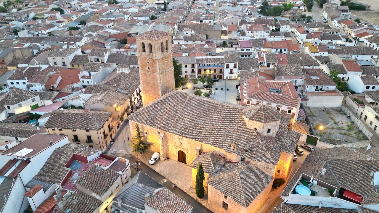 Campillo de Altobuey desde el aire